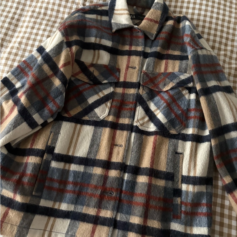 Zara lumberjack Shirt Jacket - Picture 2 of 3